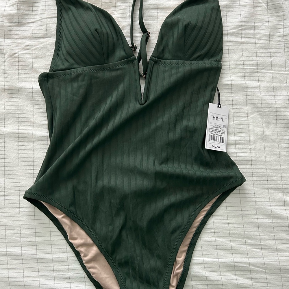 Olive green one piece
